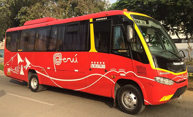 Traslados en minibus en Lima: minibús turístico para grupos